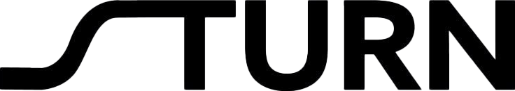 Logo Sturn Prod Typo Noir